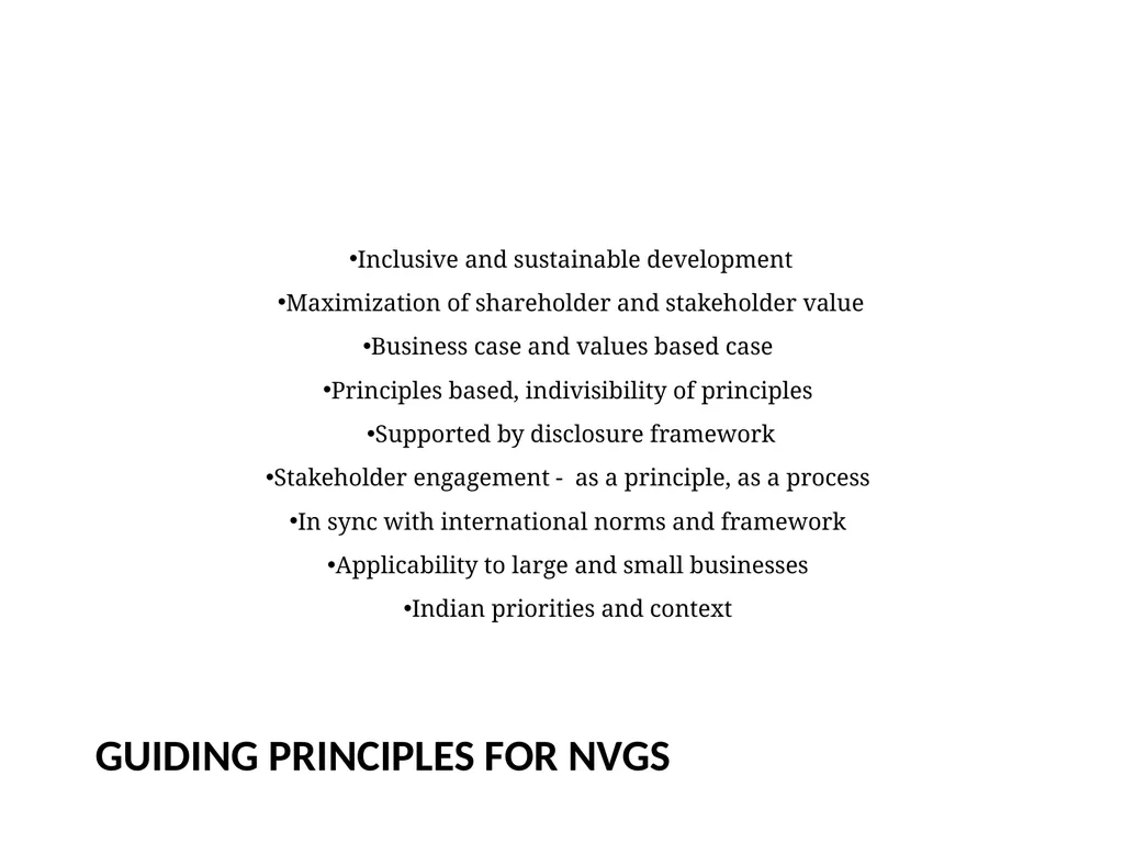 NVGs: Contextualising Responsible Business - slide 11 of 26