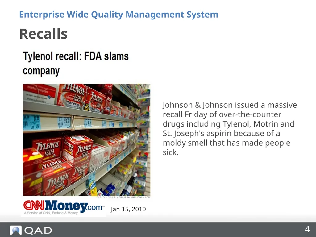 Enterprise Wide Quality Management Made Easy Riya - slide 4 of 27
