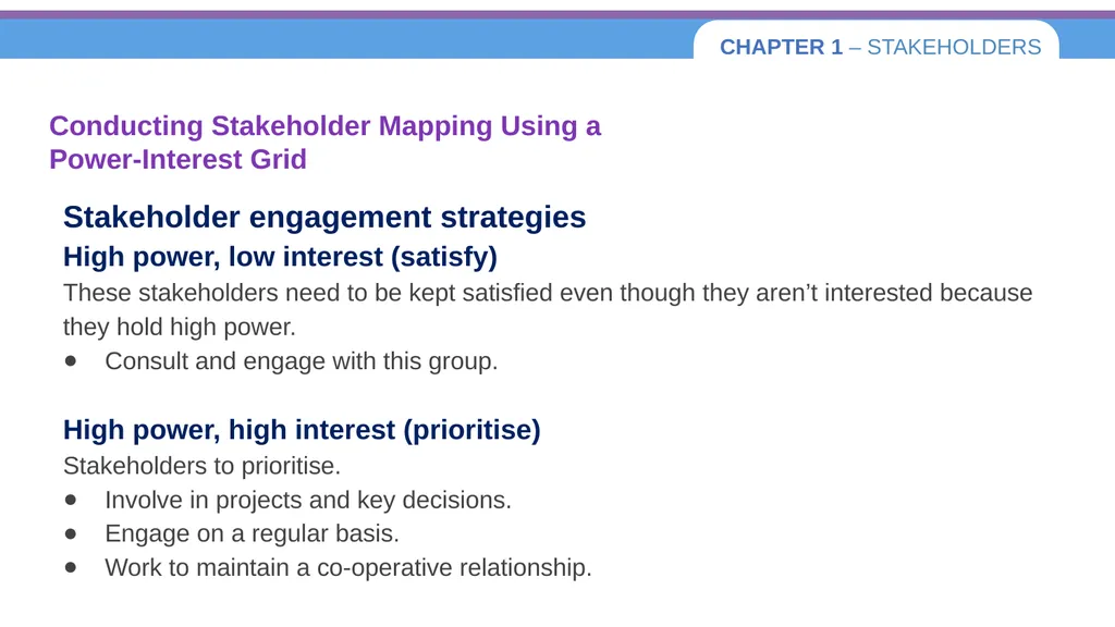 Chapter 1 – Stakeholders 1.1 Introduction to - slide 60 of 73