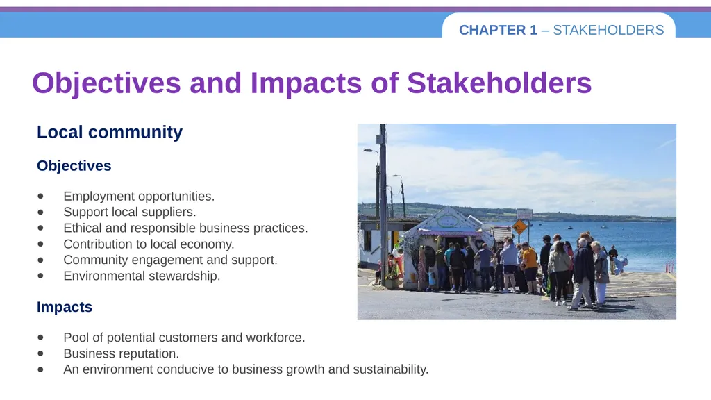 Chapter 1 – Stakeholders 1.1 Introduction to - slide 16 of 73