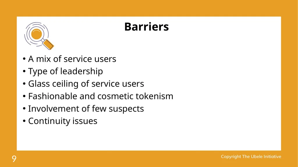 1 Achieving stakeholder involvement Ade Sawyerr – - slide 9 of 40