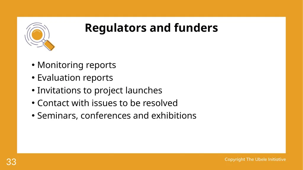 1 Achieving stakeholder involvement Ade Sawyerr – - slide 33 of 40