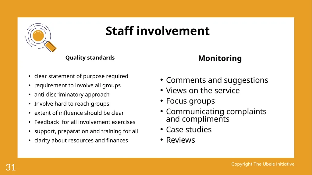 1 Achieving stakeholder involvement Ade Sawyerr – - slide 31 of 40