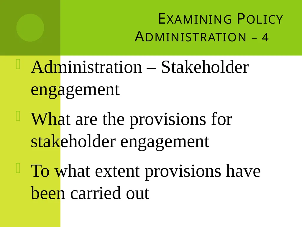 D. Narasimha Reddy Policy Implementation - slide 21 of 28