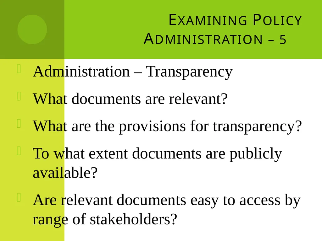 D. Narasimha Reddy Policy Implementation - slide 22 of 28