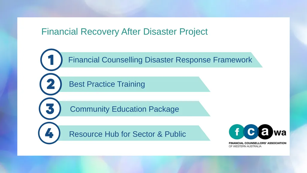 Financial Recovery After Disaster Project - slide 1 of 5