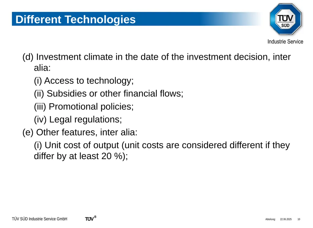 FIRST SDM JOINT COORDINATION WORKSHOP 24/03/2012 – - slide 10 of 15