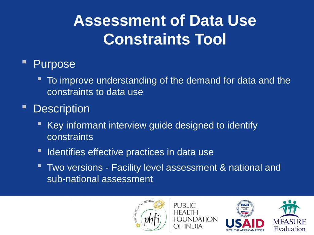 Data Demand & Use (DDU) Why we collect - slide 26 of 81