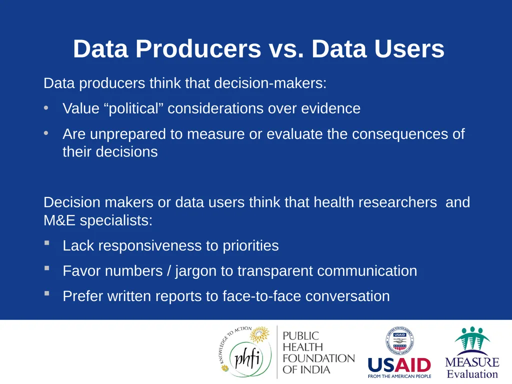 Data Demand & Use (DDU) Why we collect - slide 38 of 81