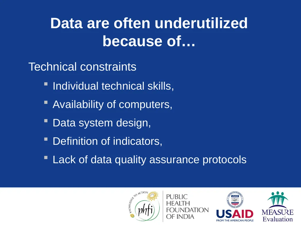 Data Demand & Use (DDU) Why we collect - slide 21 of 81