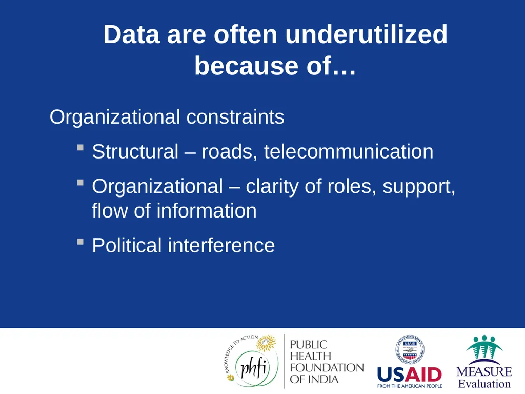Data Demand & Use (DDU) Why we collect - slide 22 of 81