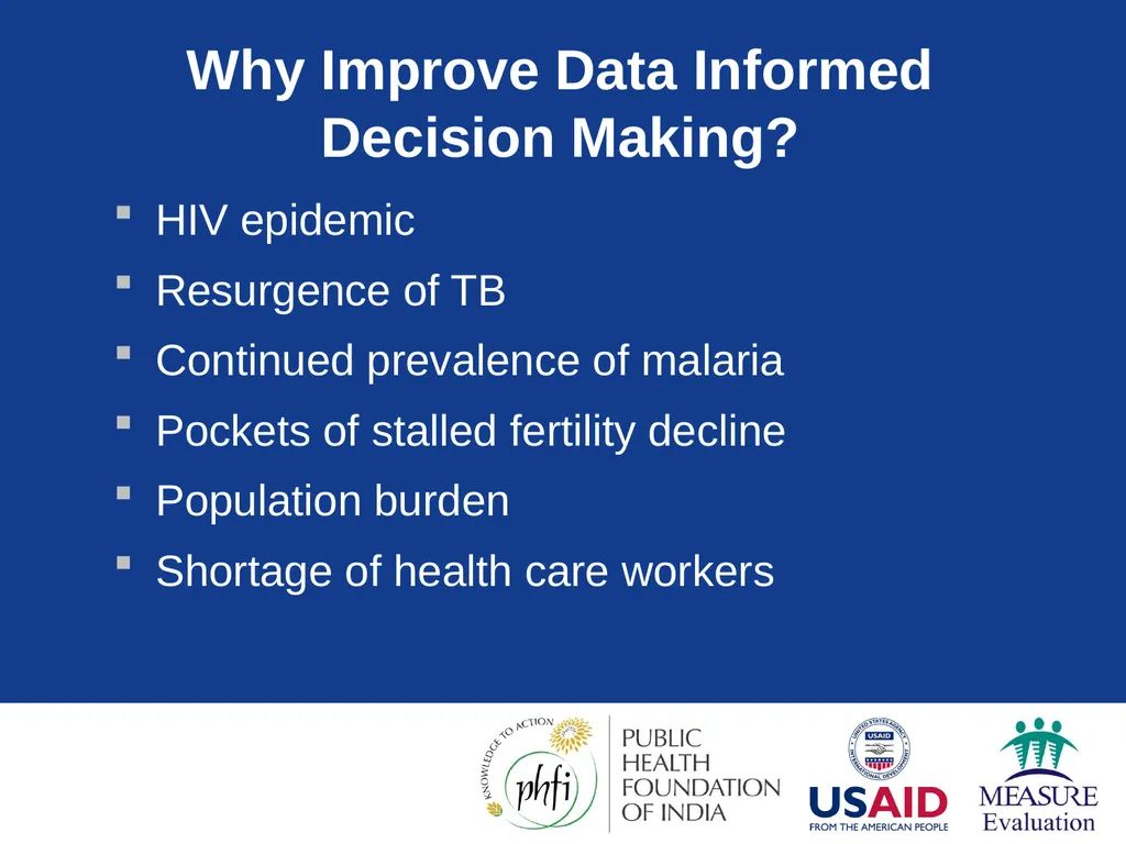 Data Demand & Use (DDU) Why we collect - slide 7 of 81