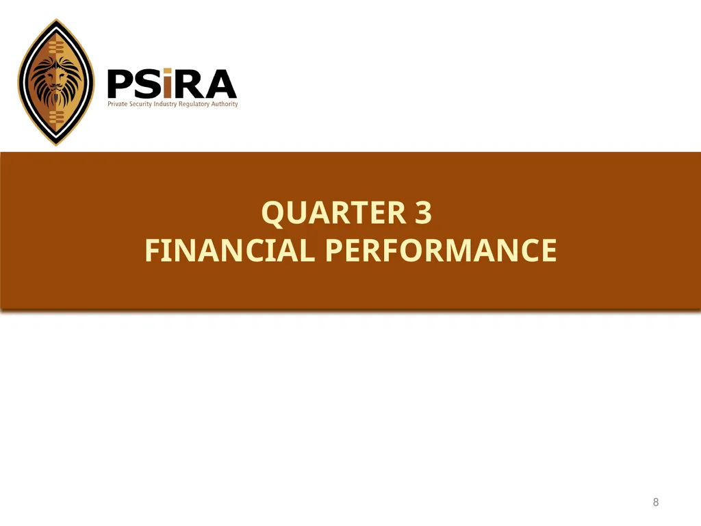 1 QUARTER 4 PERFORMANCE AND FINANCE REPORT - slide 8 of 46