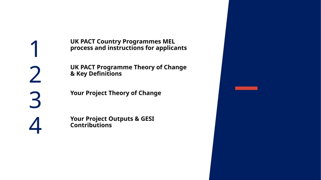 August 2023 Project Theory of Change Please - slide 2 of 12
