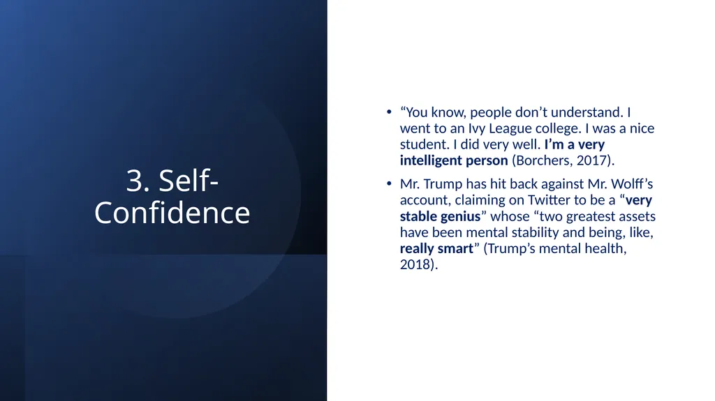 The Influence of Personality on Presidential - slide 16 of 24
