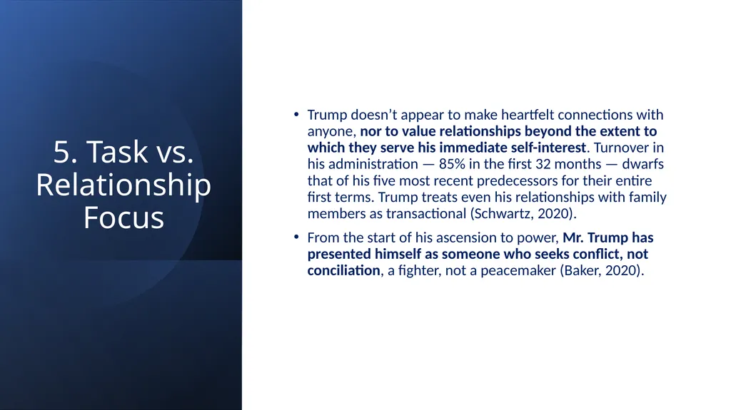The Influence of Personality on Presidential - slide 18 of 24