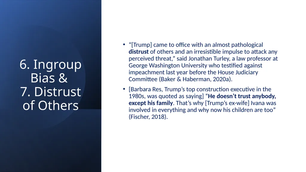 The Influence of Personality on Presidential - slide 19 of 24