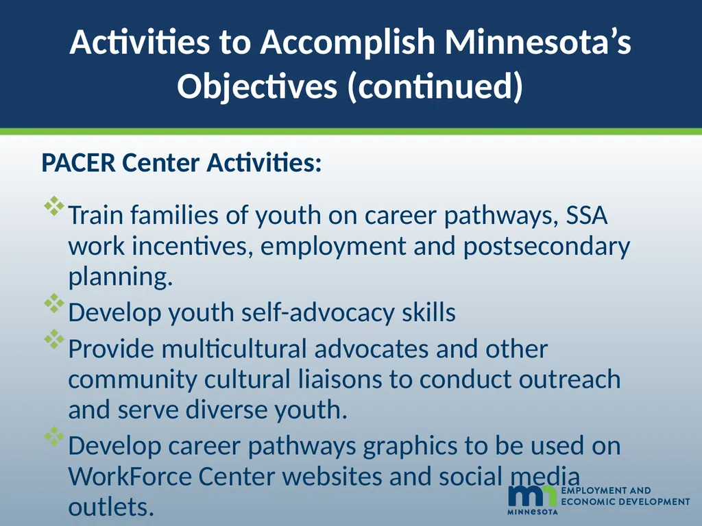 Minnesota’s Disability Employment Initiative - slide 13 of 20