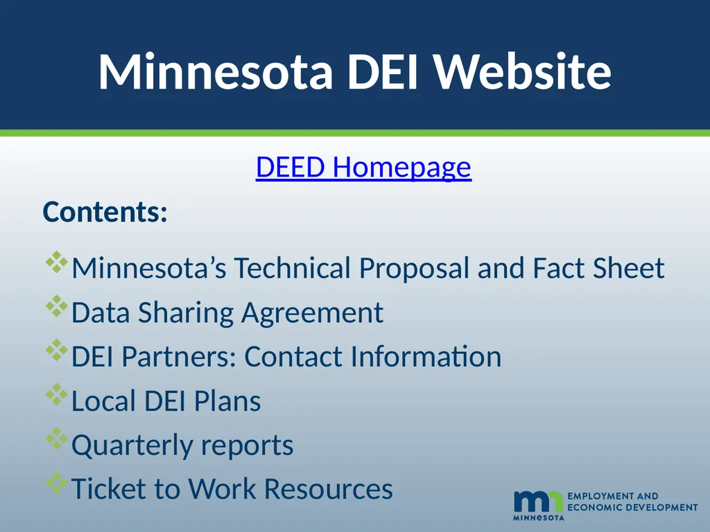 Minnesota’s Disability Employment Initiative - slide 15 of 20
