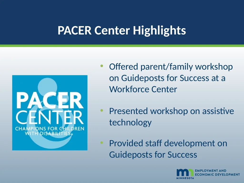 Minnesota’s Disability Employment Initiative - slide 19 of 20