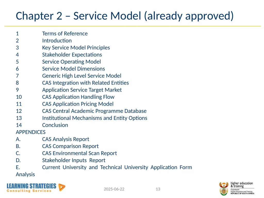 Central Application Service for Post-School - slide 13 of 92