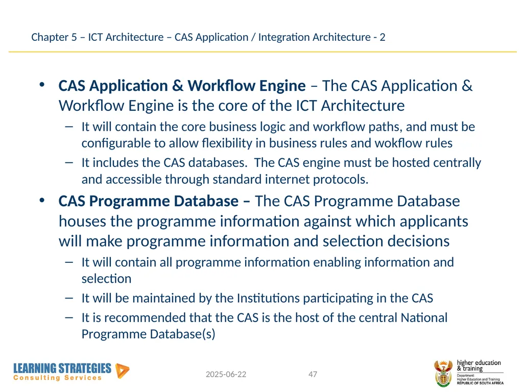 Central Application Service for Post-School - slide 47 of 92