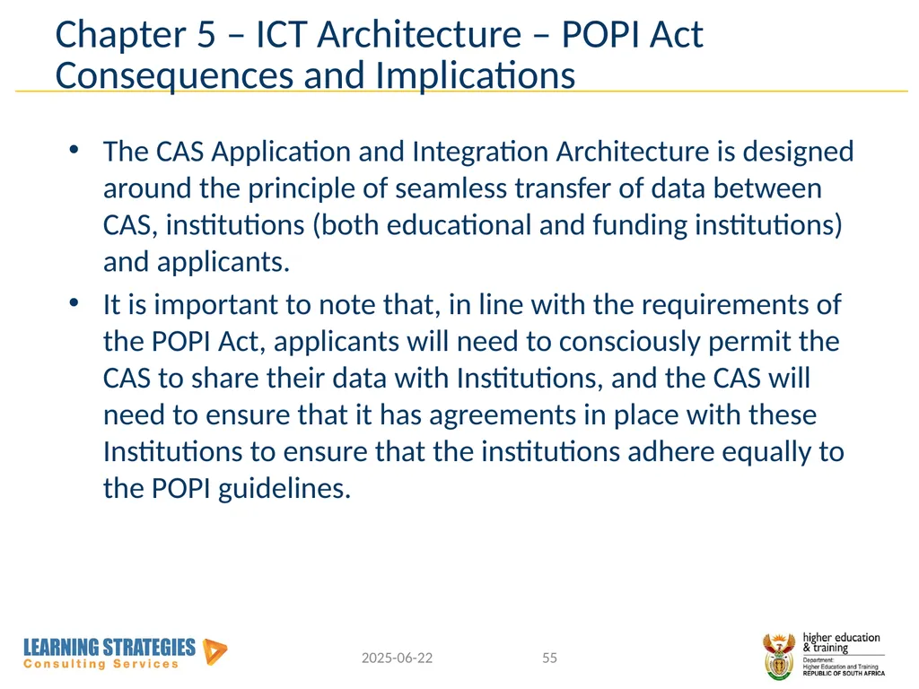 Central Application Service for Post-School - slide 54 of 92