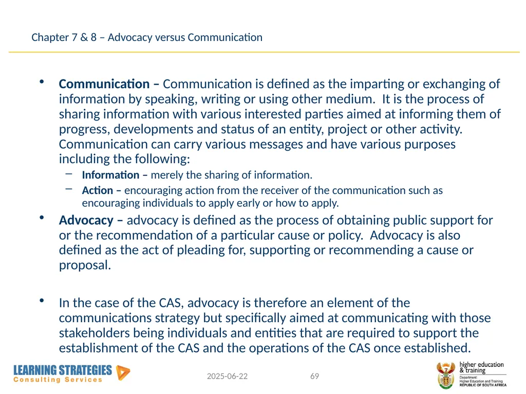 Central Application Service for Post-School - slide 68 of 92