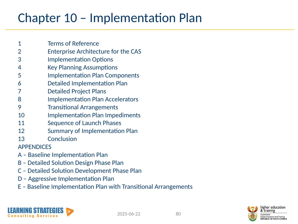 Central Application Service for Post-School - slide 79 of 92