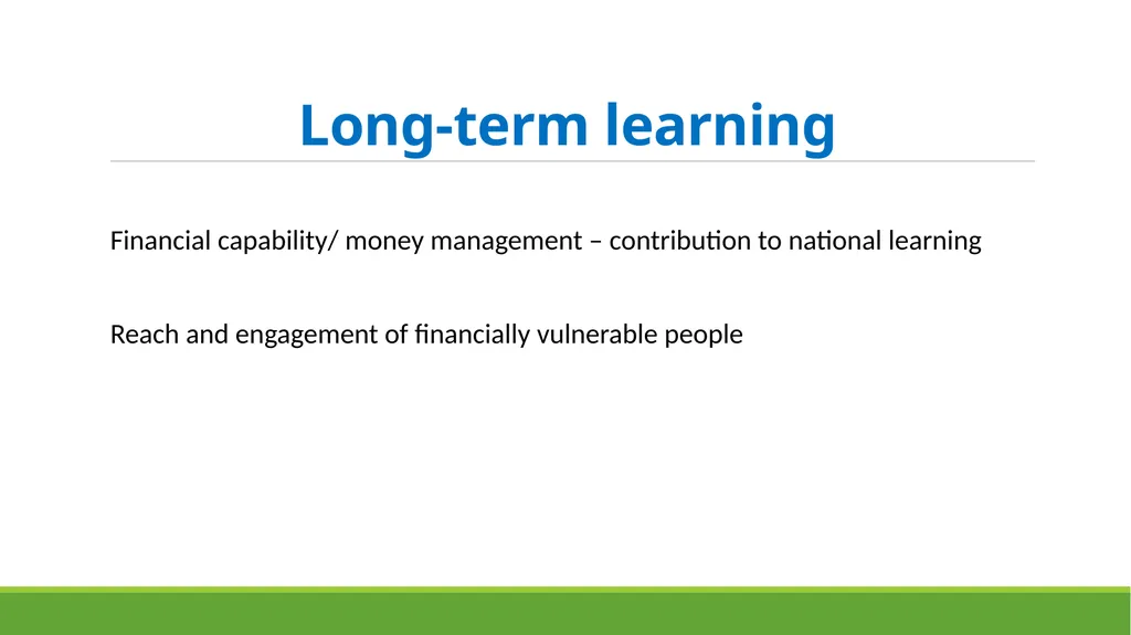 A financial inclusion project helping people with - slide 14 of 16