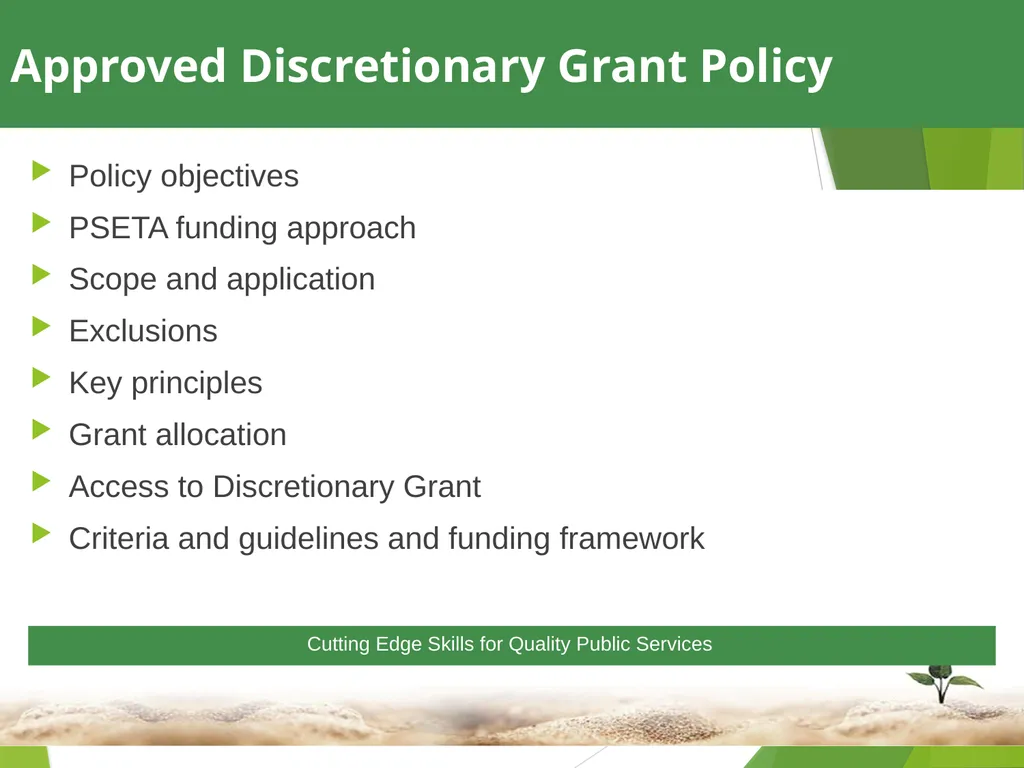 1 Towards a Skilled & Capable Public Service - slide 15 of 33