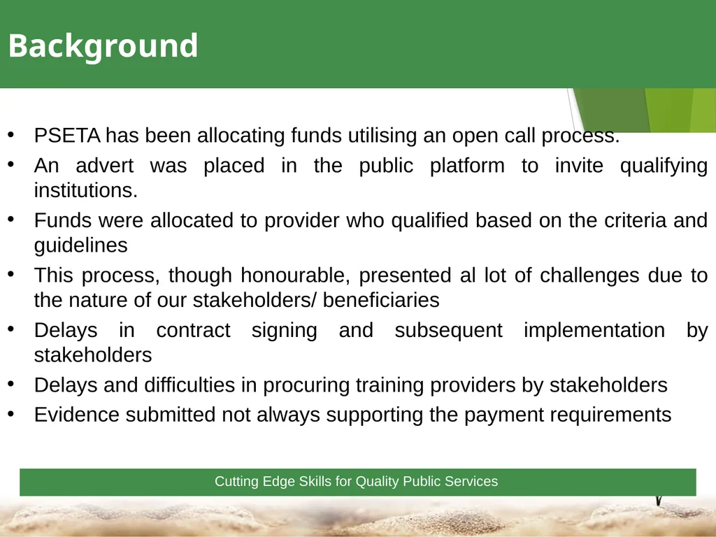 1 Towards a Skilled & Capable Public Service - slide 10 of 33