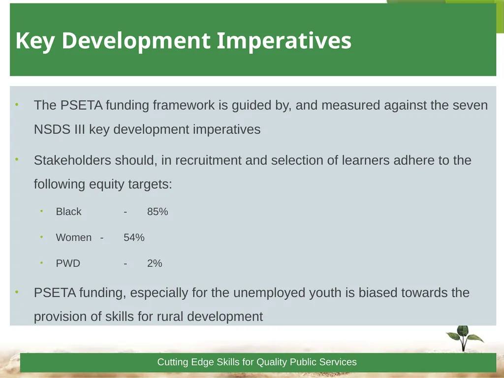 1 Towards a Skilled & Capable Public Service - slide 31 of 33