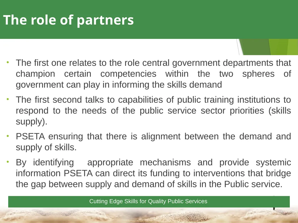 1 Towards a Skilled & Capable Public Service - slide 13 of 33