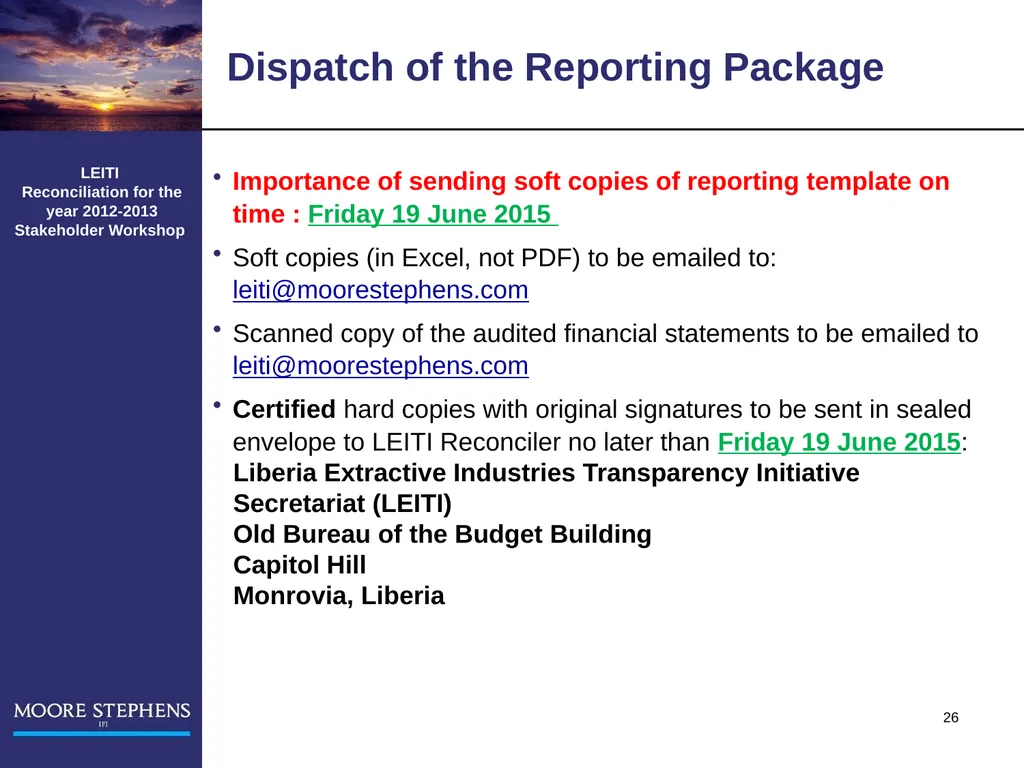 LEITI Reconciliation for the year 2012-2013 - slide 26 of 27