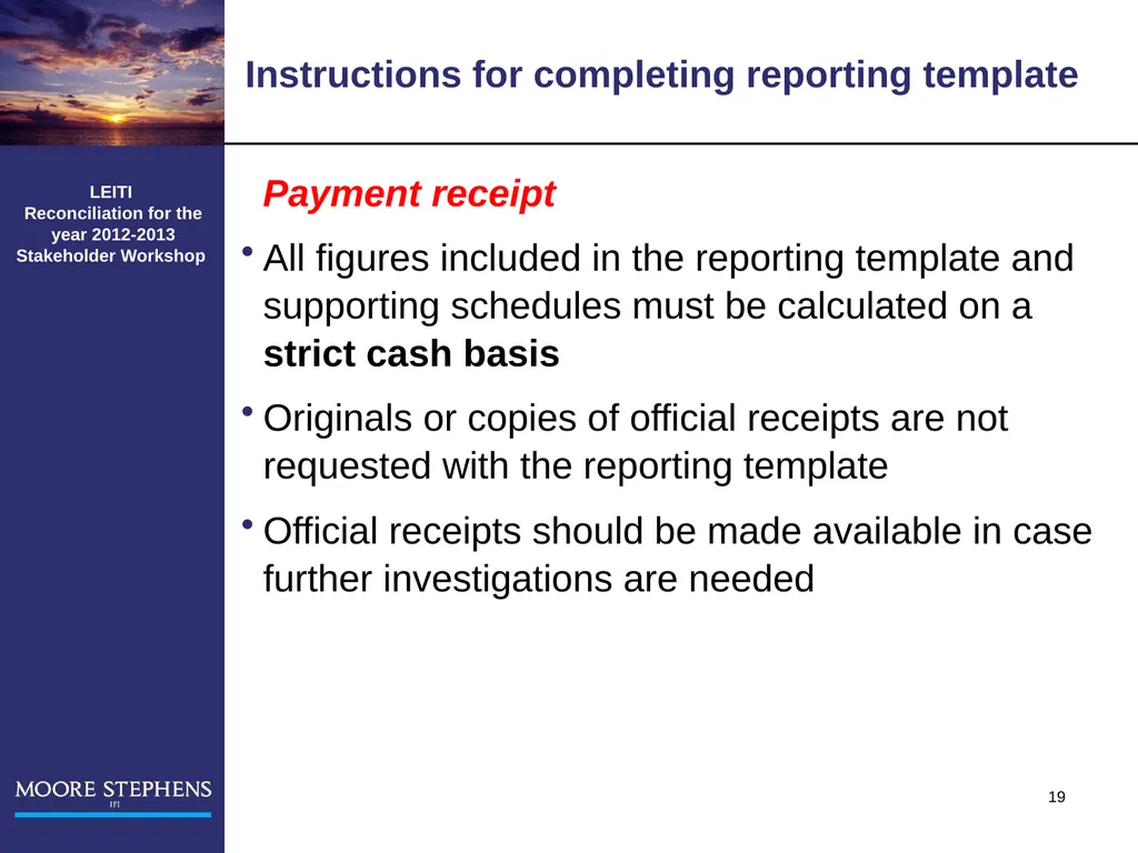 LEITI Reconciliation for the year 2012-2013 - slide 19 of 27
