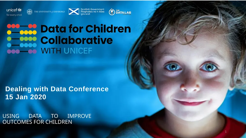 Using data to improve outcomes for children - slide 1 of 13