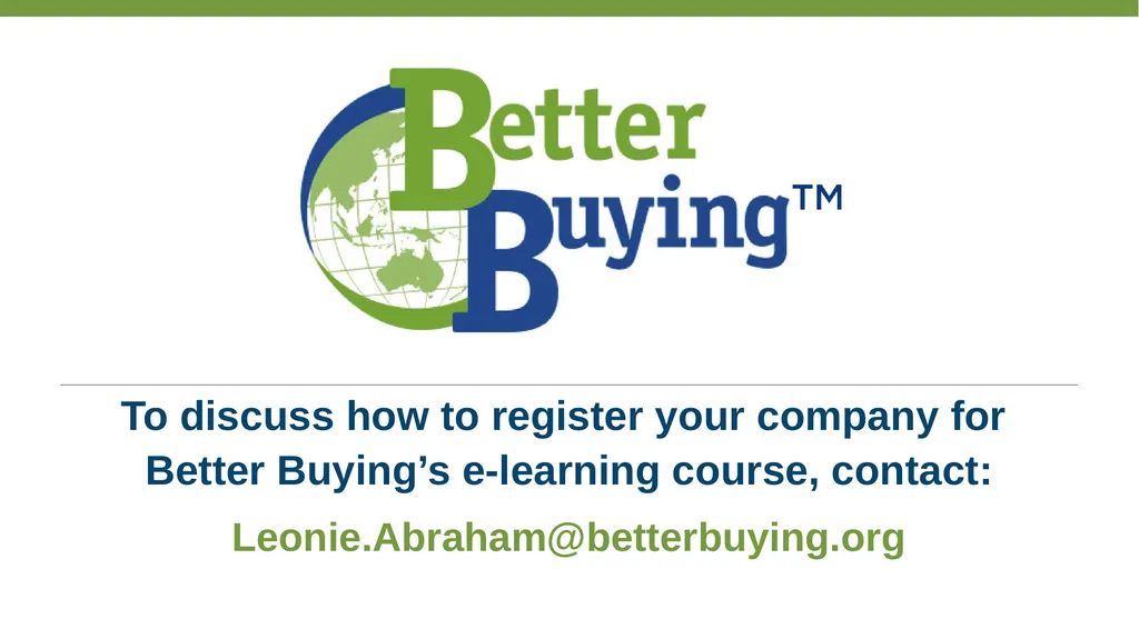 The 5 Principles of Responsible Purchasing Better - slide 8 of 8