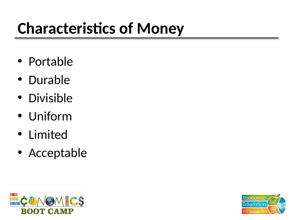 Session 12 Money and Financial Markets TEKS (12) - slide 8 of 22