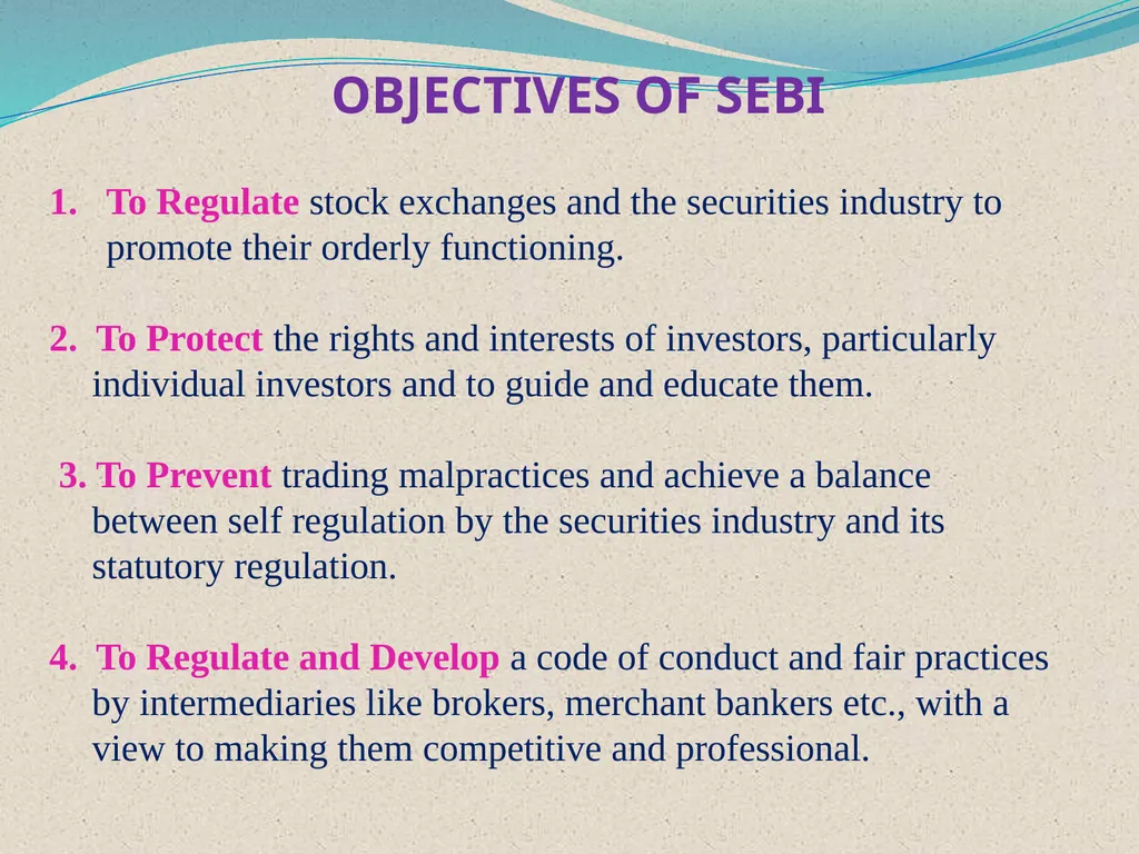 SEBI - INVESTMENT MANAGEMENT Presented by Mrs. M. - slide 7 of 15