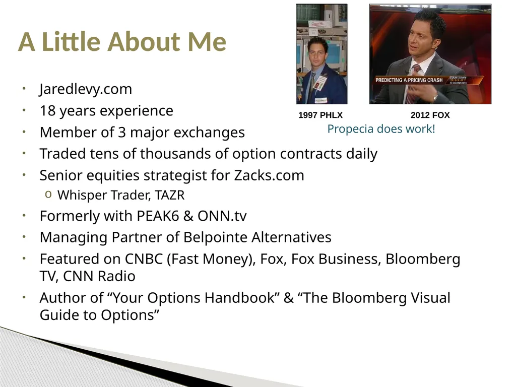The Vertical Spread Advantage: Achieve Above - slide 4 of 54