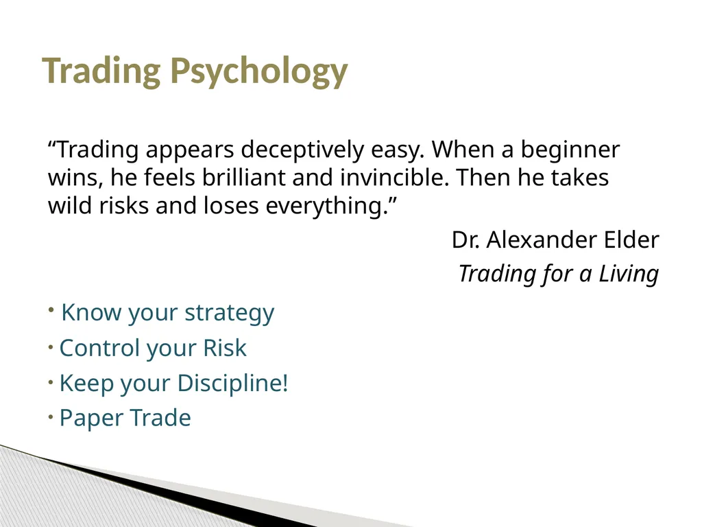 The Vertical Spread Advantage: Achieve Above - slide 5 of 54