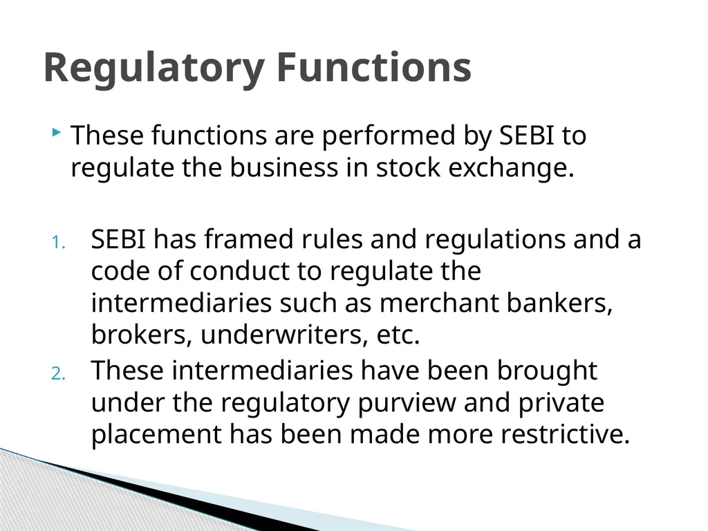 Financial Regulators A financial regulator is a - slide 26 of 33