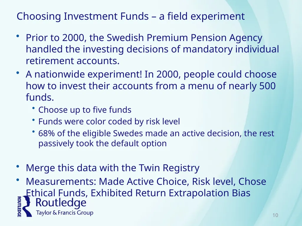 Chapter 12 Physiology of Investing Psychobiology - slide 10 of 33