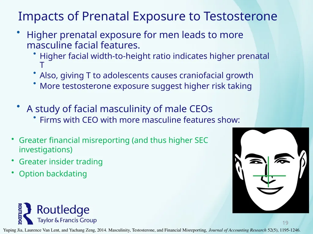Chapter 12 Physiology of Investing Psychobiology - slide 19 of 33