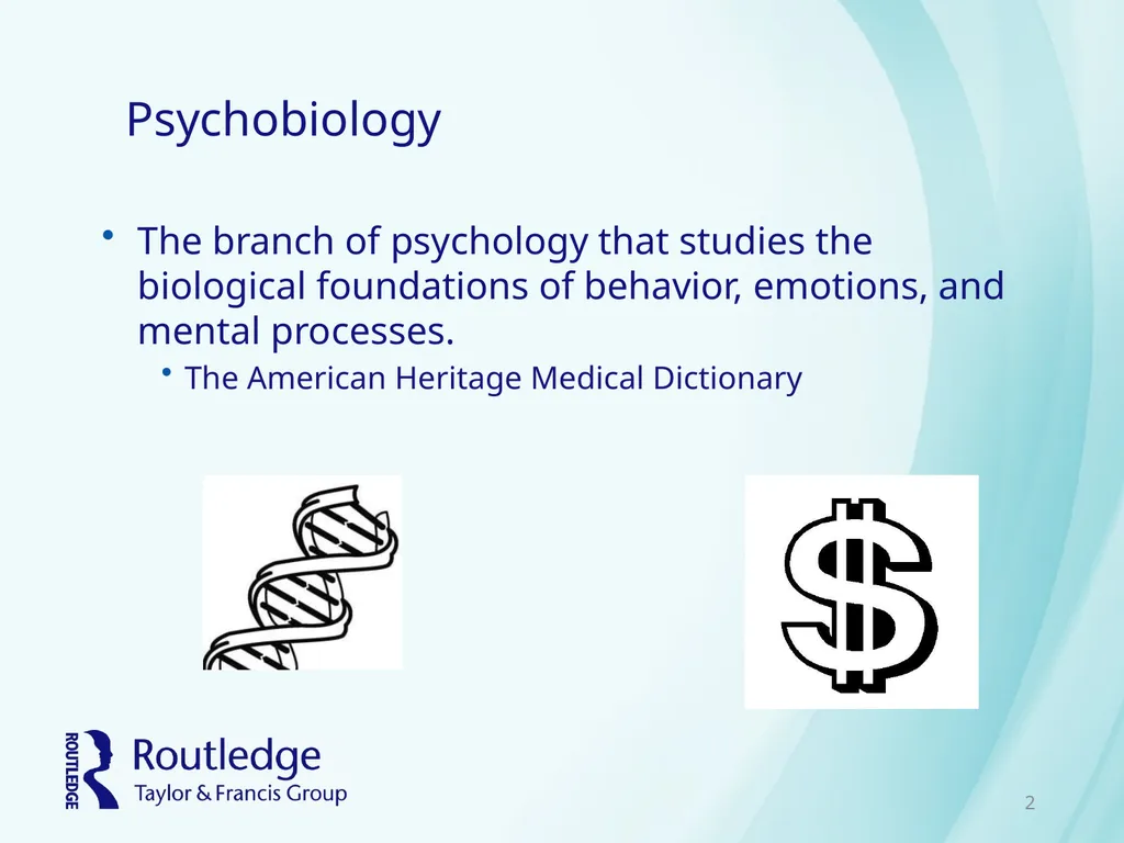 Chapter 12 Physiology of Investing Psychobiology - slide 2 of 33
