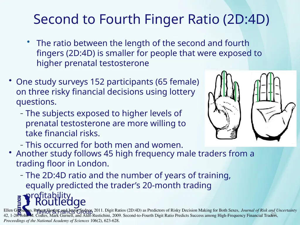 Chapter 12 Physiology of Investing Psychobiology - slide 20 of 33