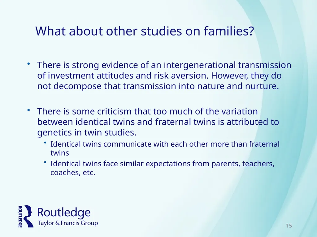 Chapter 12 Physiology of Investing Psychobiology - slide 15 of 33