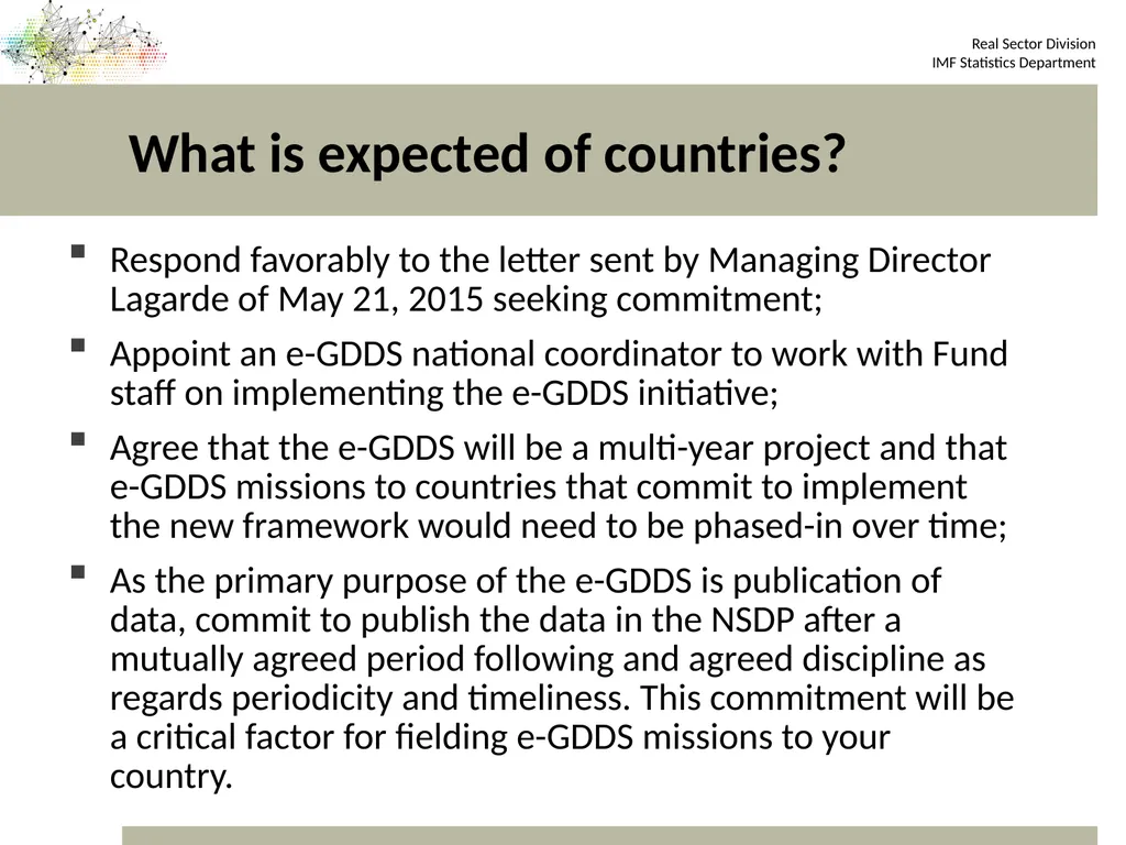 10th Meeting of the Advisory Expert Group on - slide 18 of 19