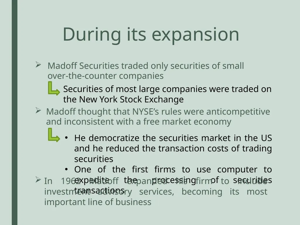 Madoff securities Course: Auditing Giulia Surini - - slide 3 of 20